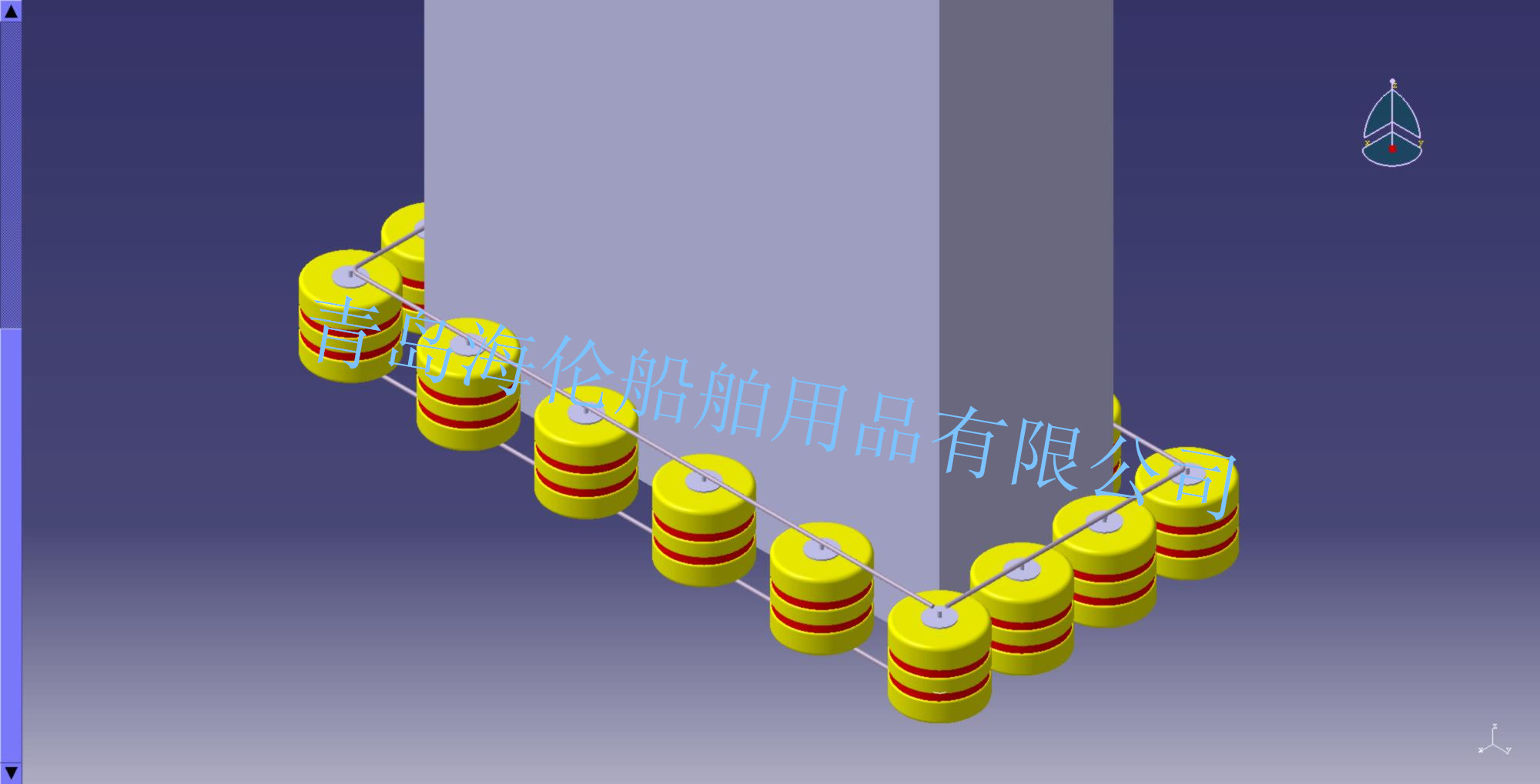 防船撞设施 新型桥梁防船撞设施